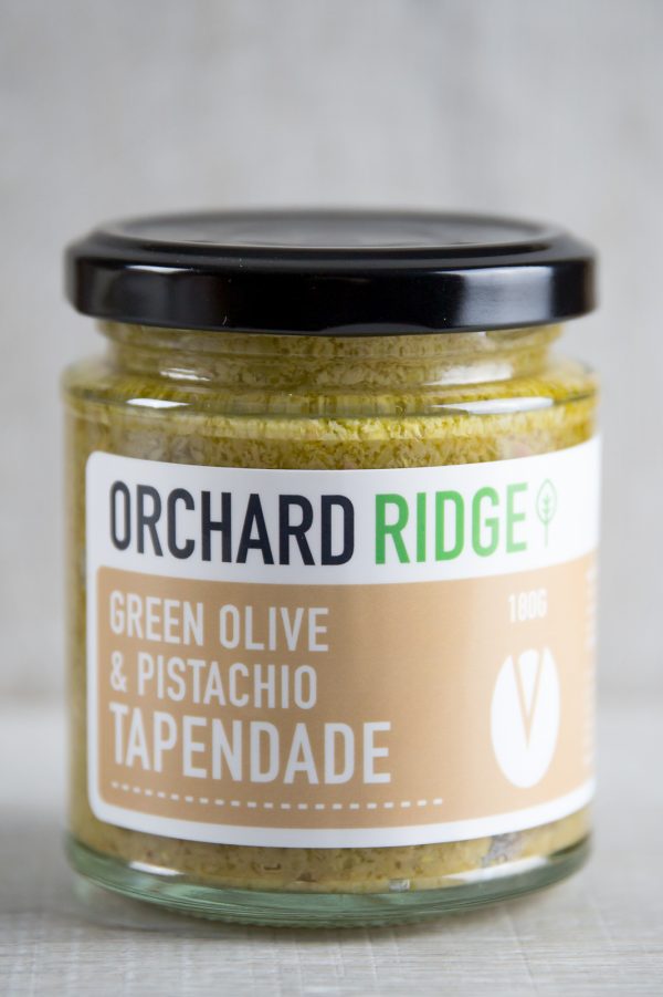 Green Olive and Pistachio Tapenade